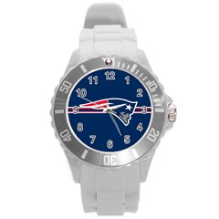 New England Patriots National Football League Nfl Teams Afc Plastic Sport Watch (large)