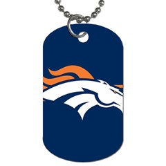 Denver Broncos National Football League Nfl Teams Afc Dog Tag (two-sided)  by SportMart