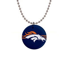 Denver Broncos National Football League Nfl Teams Afc Button Necklace by SportMart