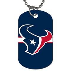 Houston Texans National Football League Nfl Teams Afc Dog Tag (two-sided)  by SportMart