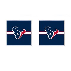 Houston Texans National Football League Nfl Teams Afc Cufflinks (square)