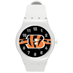 Cincinnati Bengals National Football League Nfl Teams Afc Plastic Sport Watch (medium) by SportMart