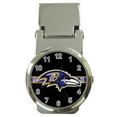 Baltimore Ravens National Football League Nfl Teams Afc Money Clip With Watch