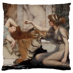 Godwardmischiefandanonipad Large Flano Cushion Case (one Side) by AnonMart