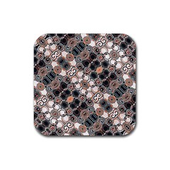Modern Arabesque Pattern Print Drink Coasters 4 Pack (square)
