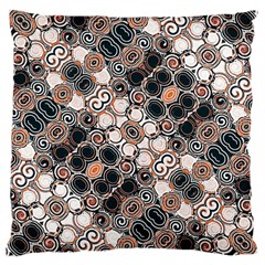 Modern Arabesque Pattern Print Large Cushion Case (single Sided) 