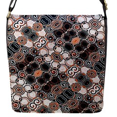 Modern Arabesque Pattern Print Flap Closure Messenger Bag (small) by dflcprints