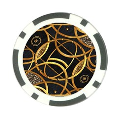Futuristic Ornament Decorative Print Poker Chip (10 Pack)