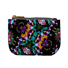 Digital Futuristic Geometric Pattern Coin Change Purse by dflcprints