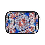 Floral Pattern Digital Collage Apple iPad Mini Zippered Sleeve Front