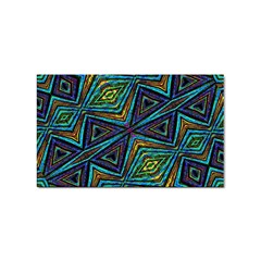 Tribal Style Colorful Geometric Pattern Sticker (Rectangle)