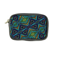 Tribal Style Colorful Geometric Pattern Coin Purse by dflcprints