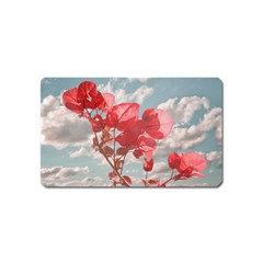 Flowers In The Sky Magnet (name Card) by dflcprints