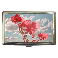 Flowers In The Sky Cigarette Money Case by dflcprints