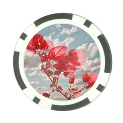 Flowers In The Sky Poker Chip (10 Pack)