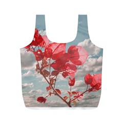 Flowers In The Sky Reusable Bag (m) by dflcprints