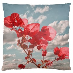 Flowers In The Sky Standard Flano Cushion Case (one Side) by dflcprints