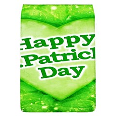 Unique Happy St  Patrick s Day Design Removable Flap Cover (large) by dflcprints