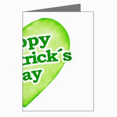 Happy St Patricks Day Design Greeting Card by dflcprints