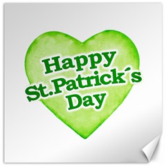 Happy St Patricks Day Design Canvas 16  X 16  (unframed) by dflcprints