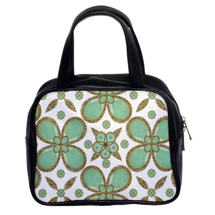 Luxury Decorative Pattern Collage Classic Handbag (Two Sides)