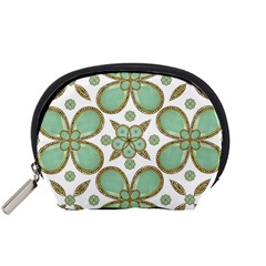 Luxury Decorative Pattern Collage Accessory Pouch (small) by dflcprints