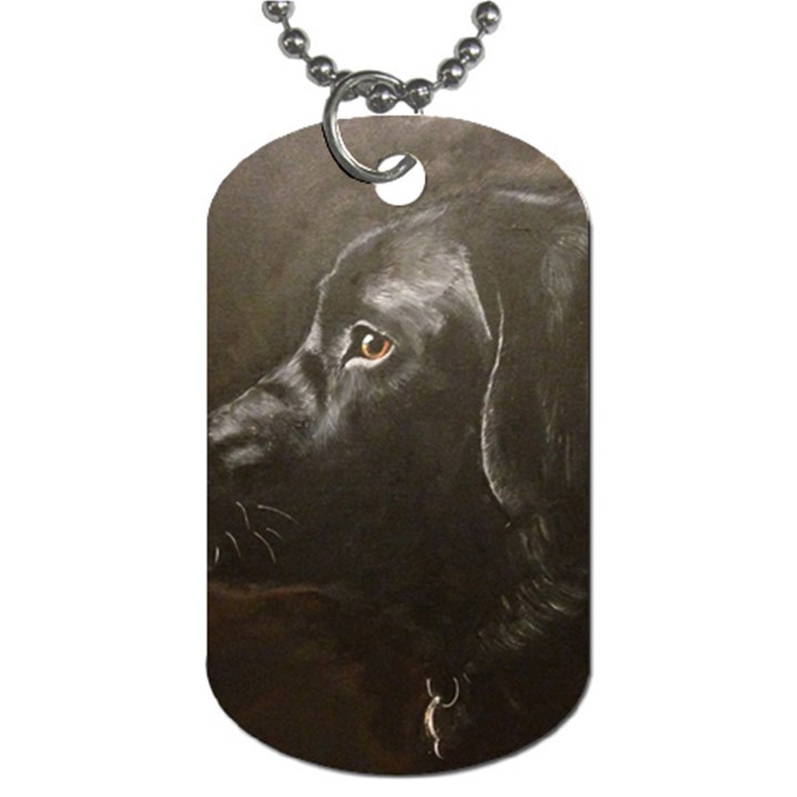 Black Lab Dog Tag (Two-sided) 