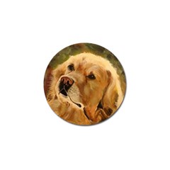 Golden Retriever Golf Ball Marker 4 Pack