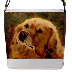 Golden Retriever Flap Closure Messenger Bag (small) by LabsandRetrievers