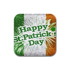 Happy St  Patricks Day Grunge Style Design Drink Coasters 4 Pack (square) by dflcprints