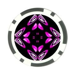 Abstract Pain Frustration Poker Chip by FunWithFibro