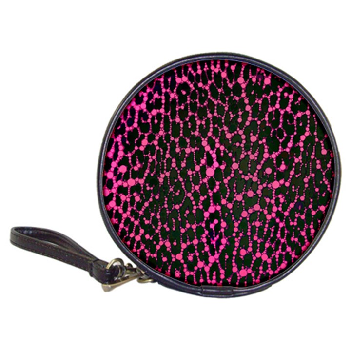 Hot Pink Leopard Print  CD Wallet