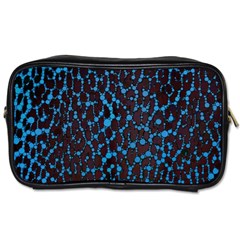 Florescent Leopard Print  Travel Toiletry Bag (one Side) by OCDesignss