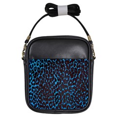 Florescent Leopard Print  Girl s Sling Bag