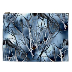 Abstract Of Frozen Bush Cosmetic Bag (xxl) by canvasngiftshop