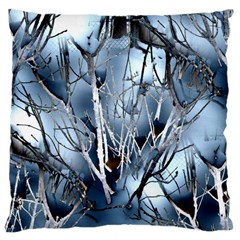 Abstract Of Frozen Bush Large Cushion Case (single Sided)  by canvasngiftshop