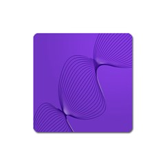 Twisted Purple Pain Signals Magnet (square) by FunWithFibro