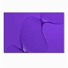 Twisted Purple Pain Signals Postcard 4 x 6  (10 Pack) by FunWithFibro