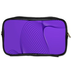 Twisted Purple Pain Signals Travel Toiletry Bag (two Sides) by FunWithFibro