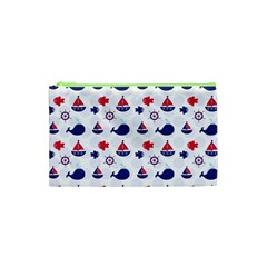 Nautical Sea Pattern Cosmetic Bag (xs) by StuffOrSomething