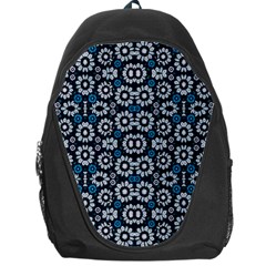 Floral Print Seamless Pattern In Cold Tones  Backpack Bag by dflcprints