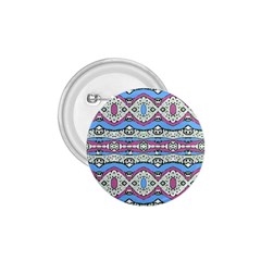 Aztec Style Pattern In Pastel Colors 1 75  Button