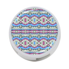 Aztec Style Pattern In Pastel Colors 4-port Usb Hub (one Side) by dflcprints