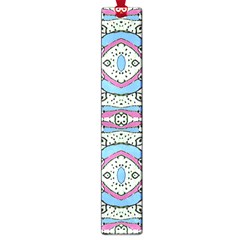 Aztec Style Pattern In Pastel Colors Large Bookmark by dflcprints