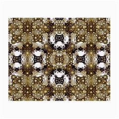 Baroque Ornament Pattern Print Glasses Cloth (small) by dflcprints