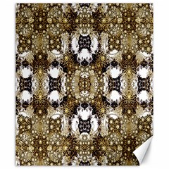 Baroque Ornament Pattern Print Canvas 20  X 24  (unframed) by dflcprints