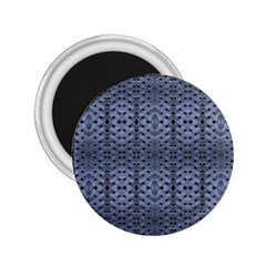 Futuristic Geometric Pattern Design Print In Blue Tones 2 25  Button Magnet by dflcprints