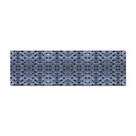 Futuristic Geometric Pattern Design Print in Blue Tones Bumper Sticker 100 Pack Front