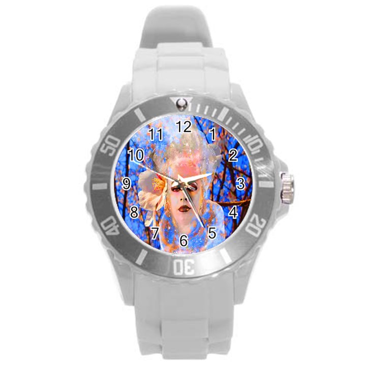 Magic Flower Plastic Sport Watch (Large)