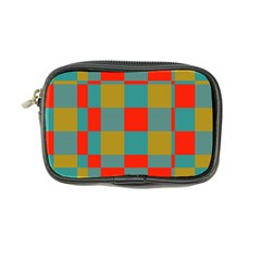 Squares In Retro Colors Coin Purse by LalyLauraFLM